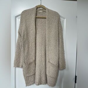 Altar'd State Cream Textured Cardigan
